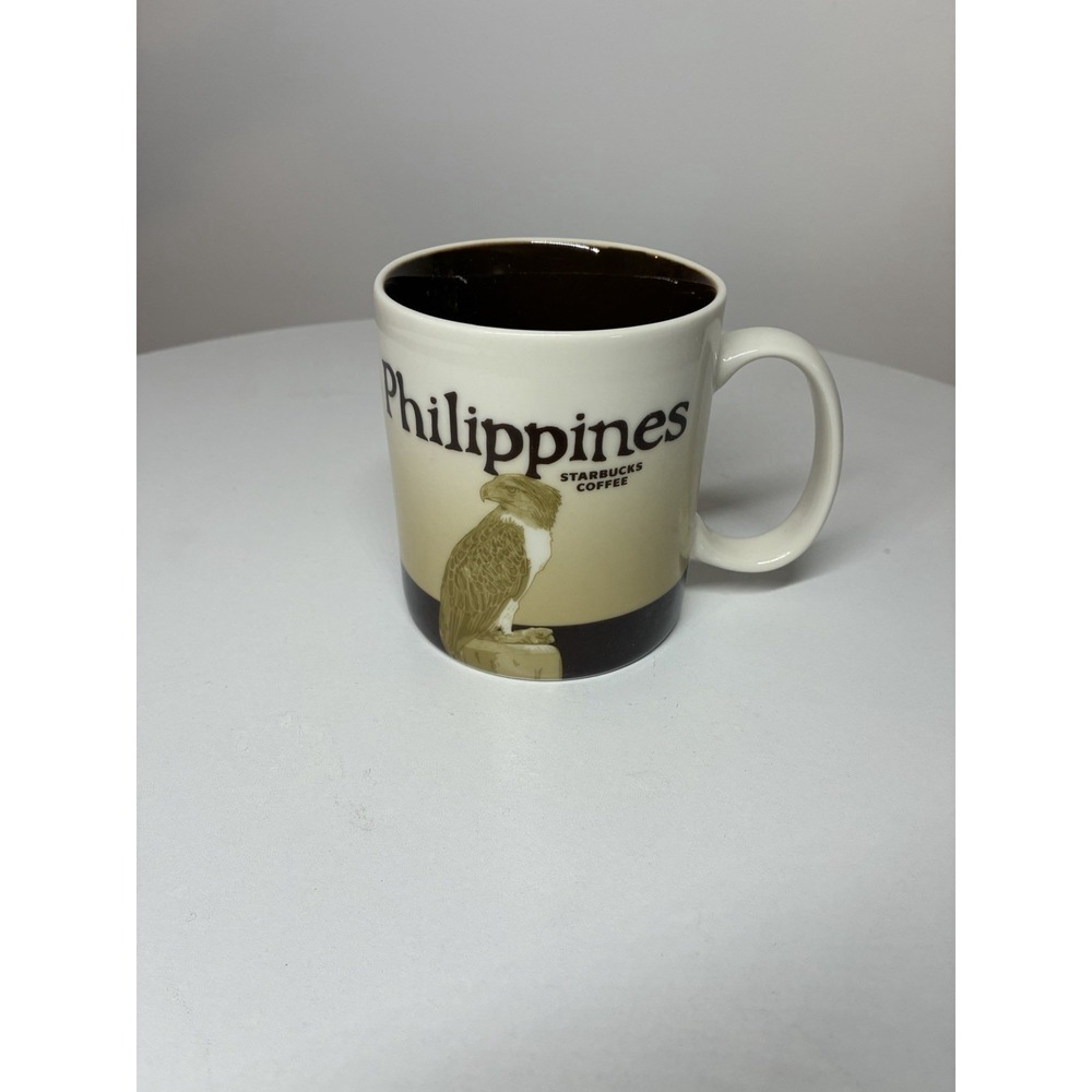 STARBUCKS Philippines Coffee Cup Mug Collector Series 16 ounce Excellent